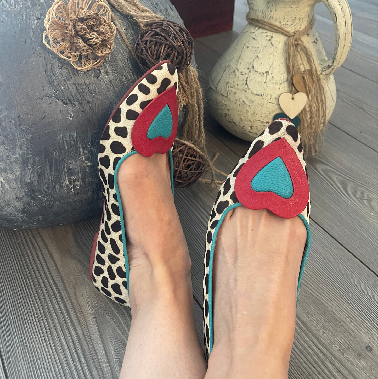 Bailarina Corazón doble