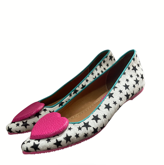 Bailarina en cuero al pelo corazón relleno